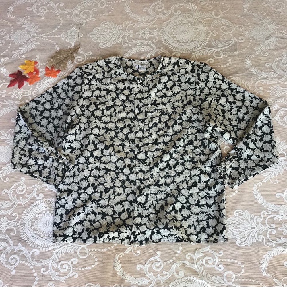 Vintage Oscar de la Renta blouse size 16